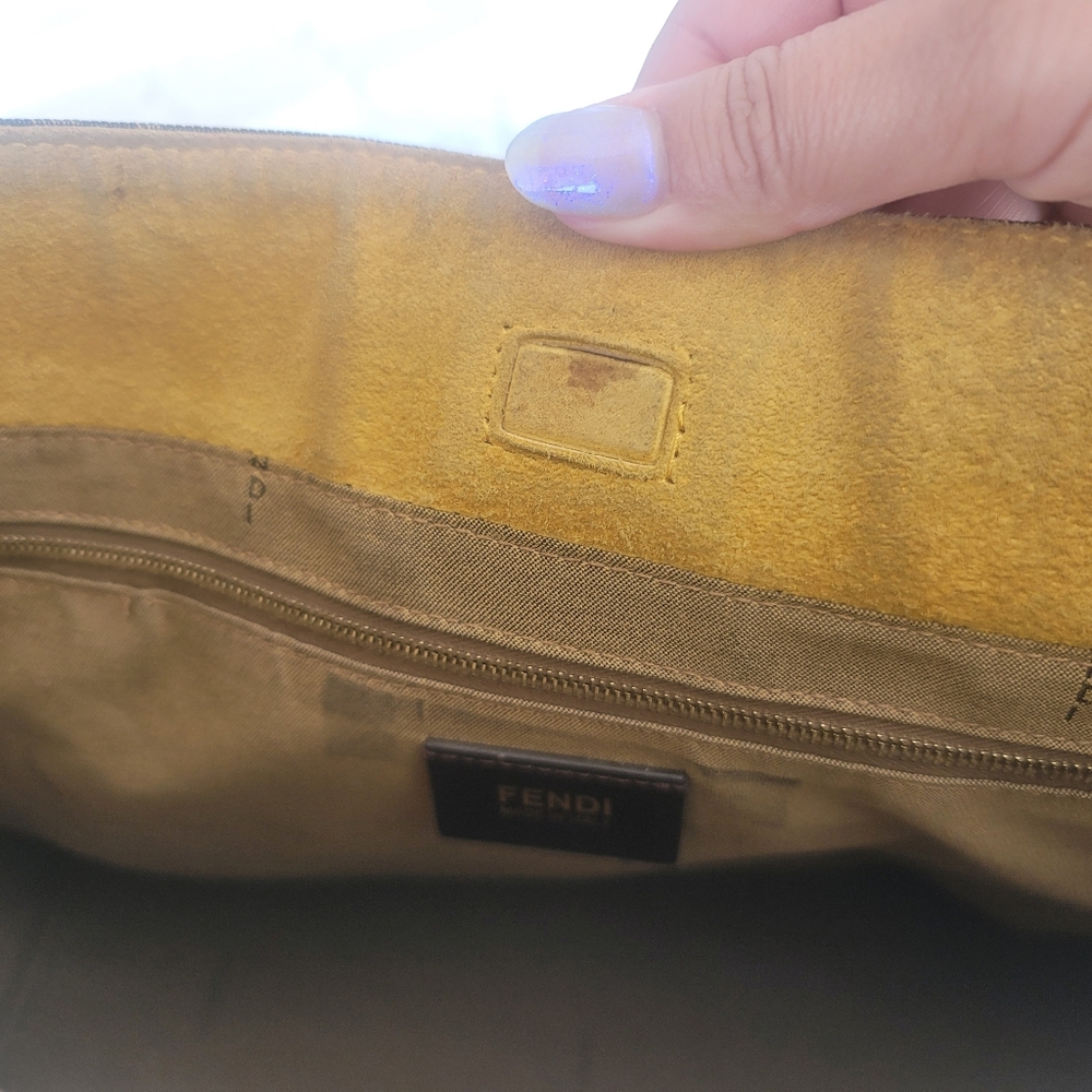 Fendi Brown Logo Purse - Picture 15 of 15